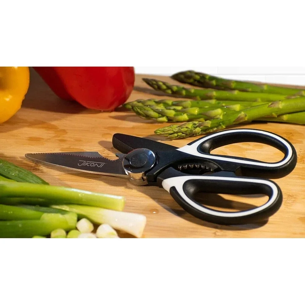 2 Pack Heavy Duty Kitchen Shears Stainless Steel Multi-Purpose Cooking Scissors